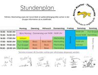 Stundenplan 2025 